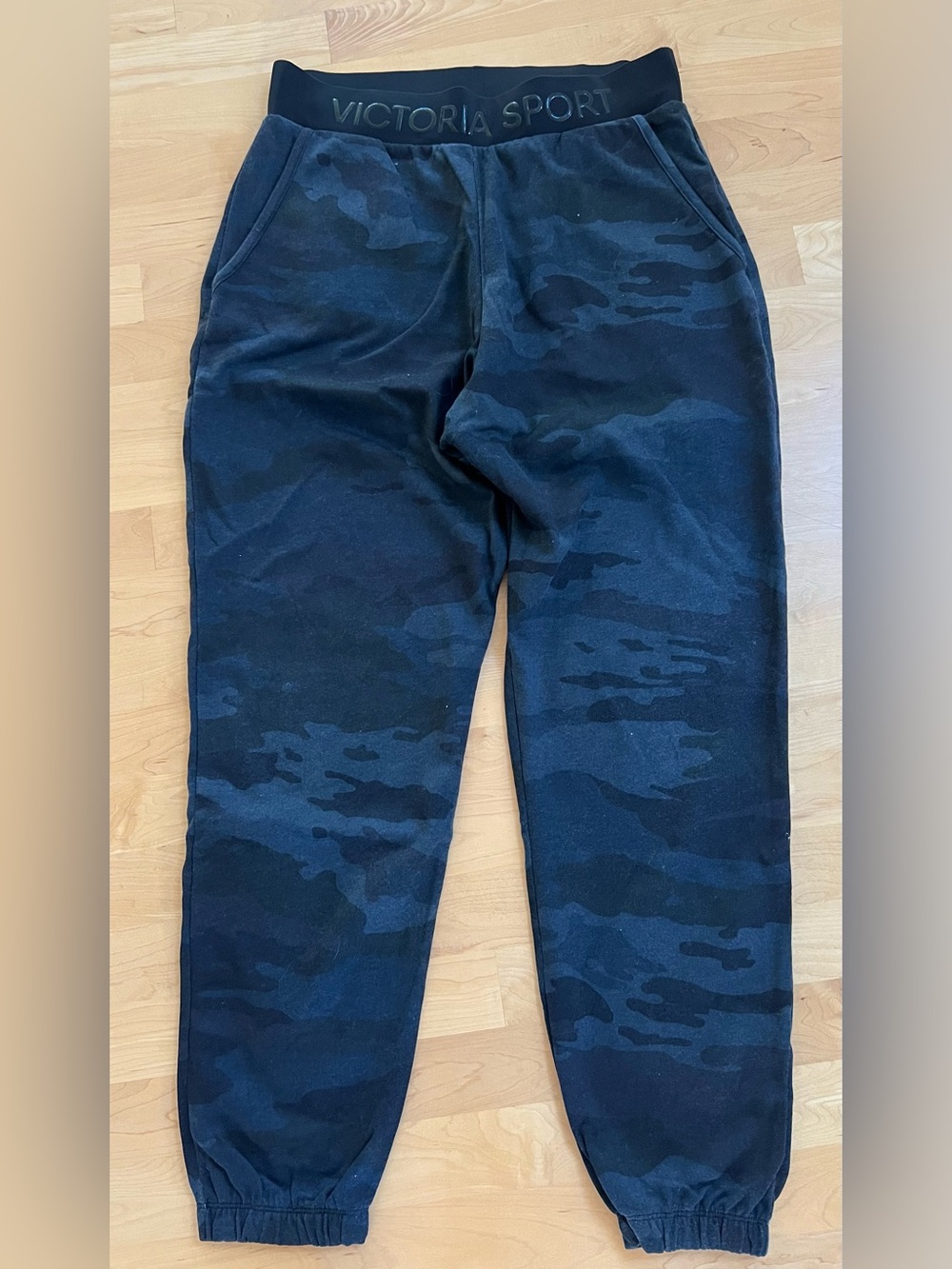 Victoria's Secret Navy Black Camo Joggers